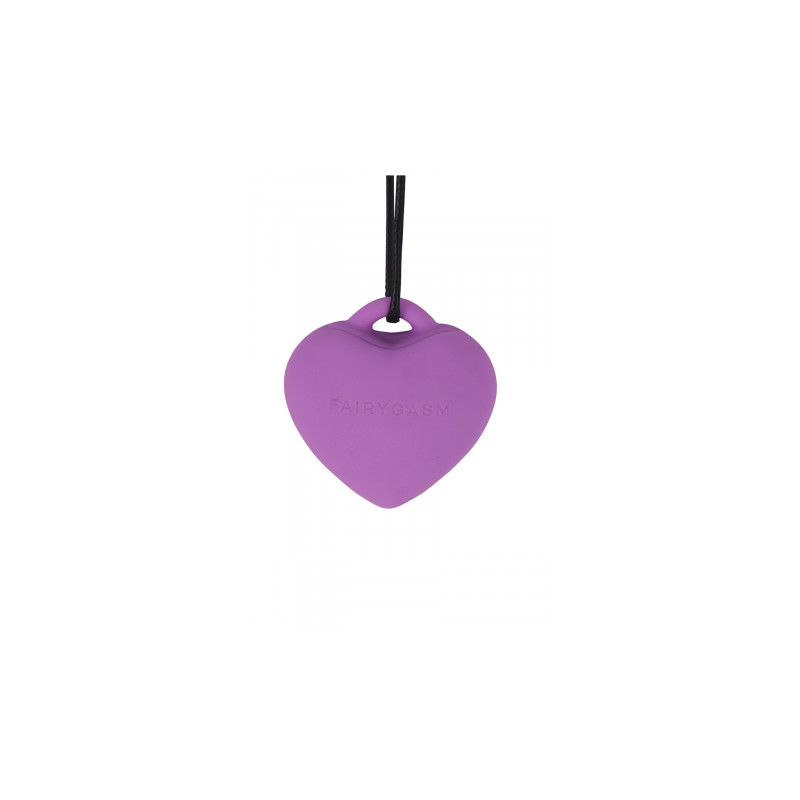 Stimulateur pendentif PleasureStone violet - FairyGasm