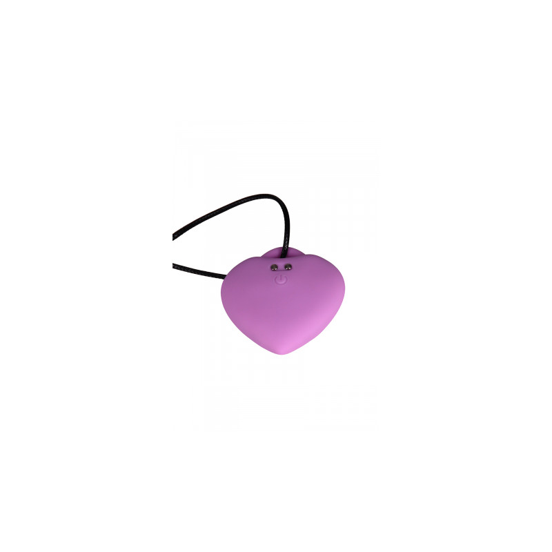 Stimulateur pendentif PleasureStone violet - FairyGasm
