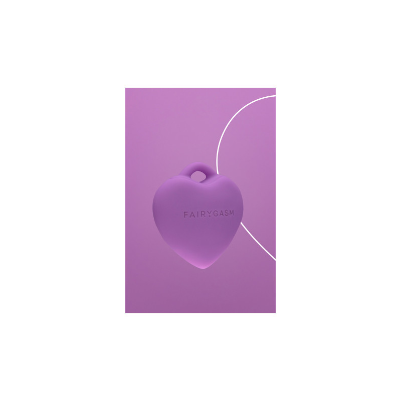 Stimulateur pendentif PleasureStone violet - FairyGasm