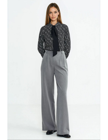 Chemise manche longue Élégante Noire