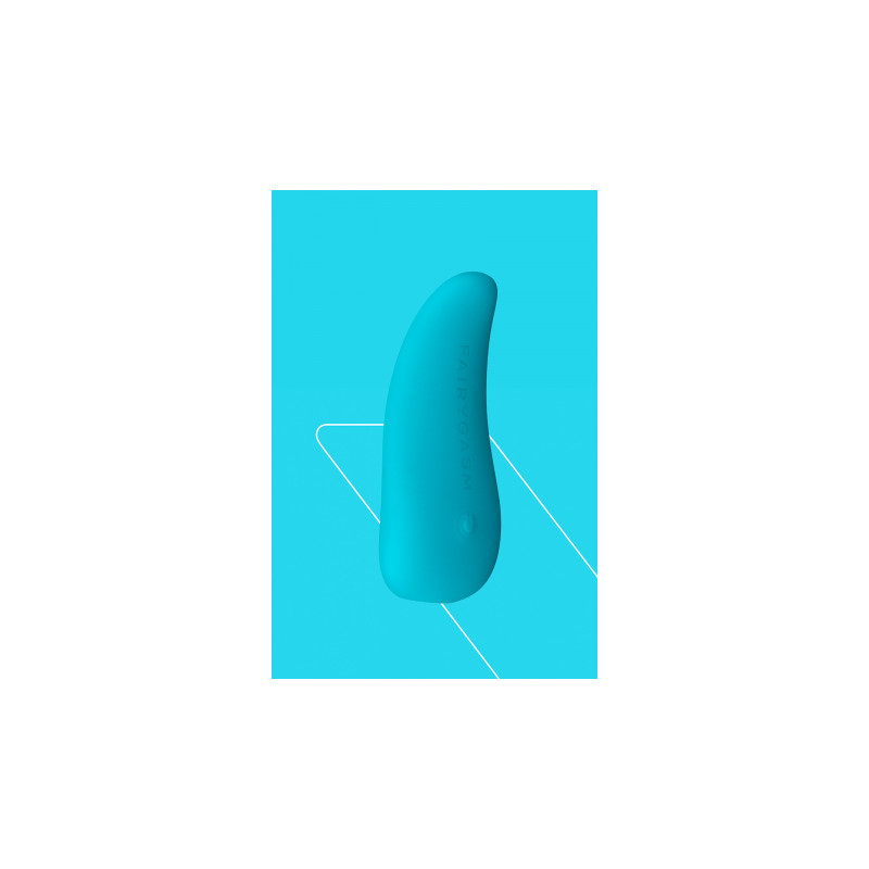 Mini vibro rechargeable ThrillLeaf bleu - FairyGasm