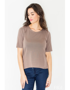 Chemisier Élégant Beige 2