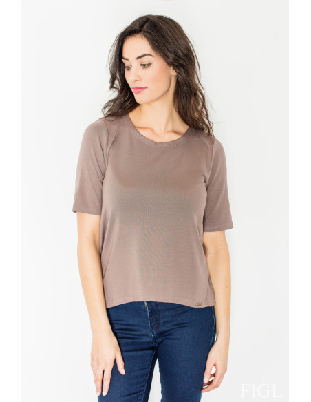 Chemisier Élégant Beige