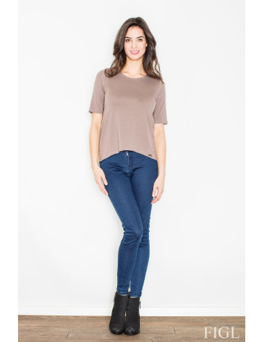 Chemisier Élégant Beige
