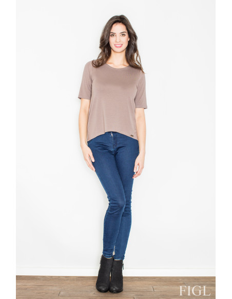 Chemisier Élégant Beige
