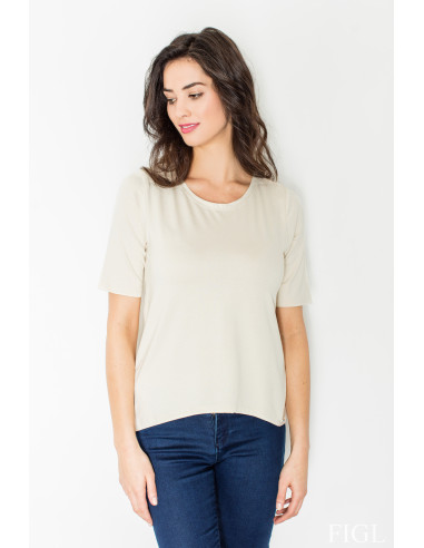 Chemisier Élégant Beige