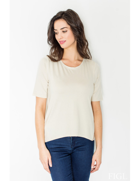 Chemisier Élégant Beige