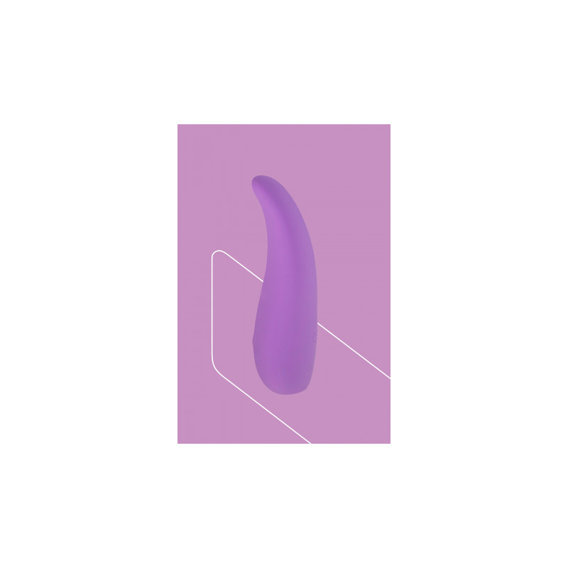 Mini vibro rechargeable ThrillLeaf violet - FairyGasm