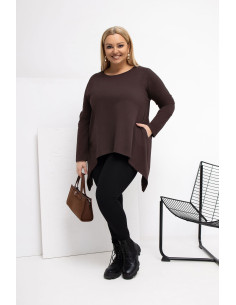 Tunique grande taille Élégante en Coton 2