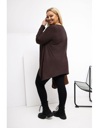 Tunique grande taille Élégante en Coton