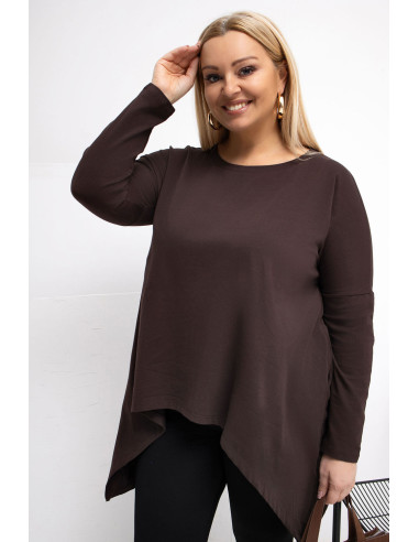 Tunique grande taille Élégante en Coton