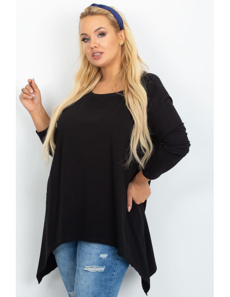 Tunique grande taille Élégante en Coton