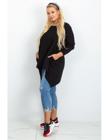 Tunique grande taille Élégante en Coton