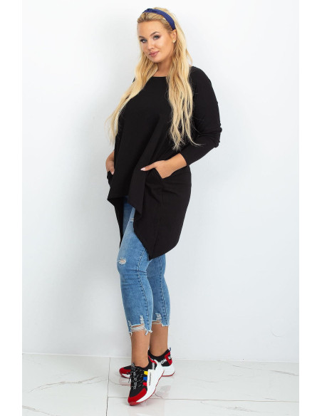 Tunique grande taille Élégante en Coton