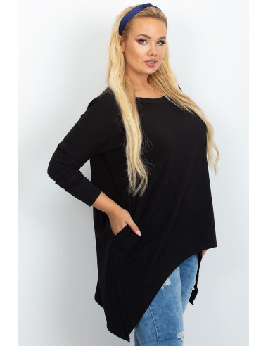 Tunique grande taille Élégante en Coton