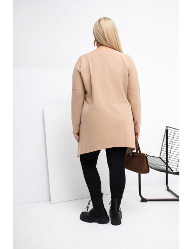 Tunique grande taille Élégante en Coton