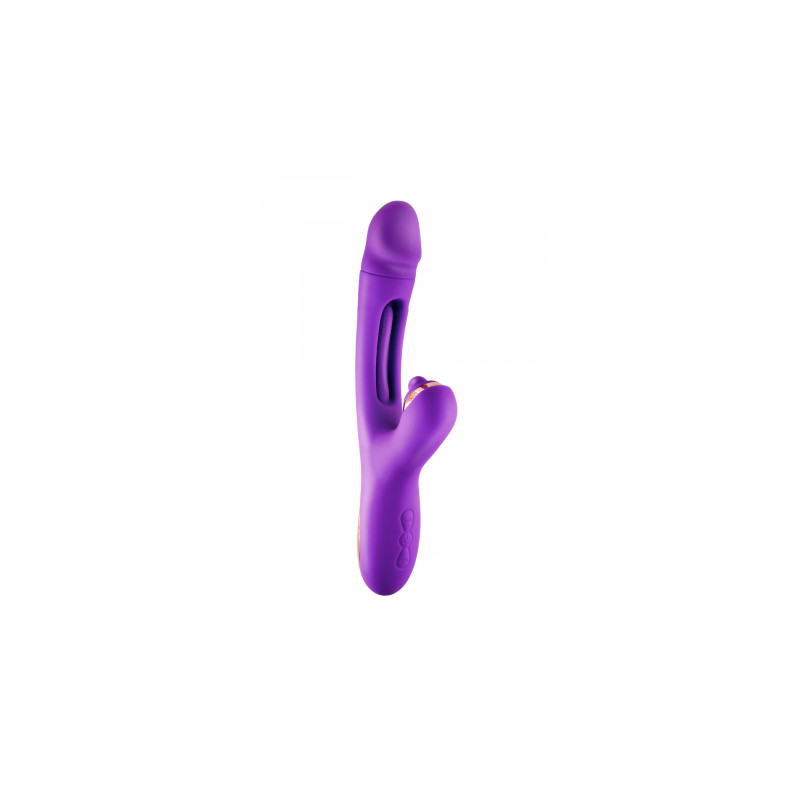 Vibromasseur rabbit 3-en-1 Joyfully violet - Yoba