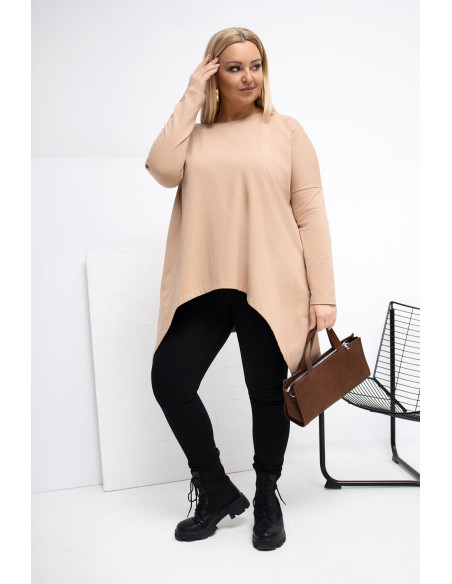 Tunique grande taille Élégante en Coton