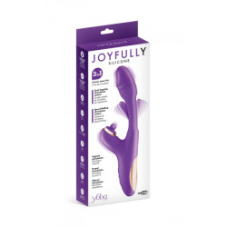 Vibromasseur rabbit 3-en-1 Joyfully violet - Yoba