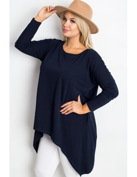 Tunique grande taille Élégante en Coton