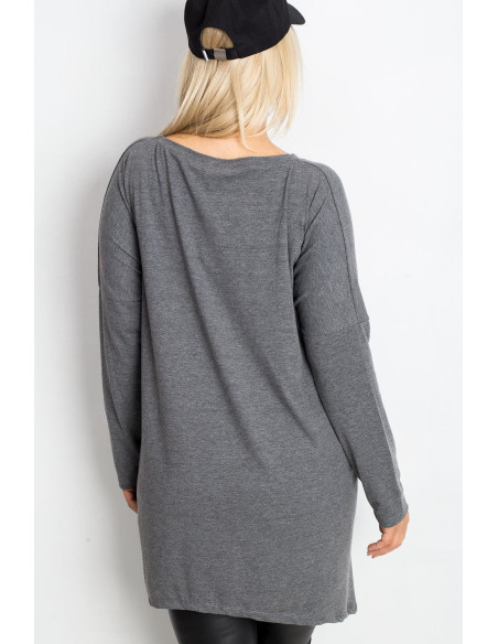 Tunique grande taille Élégante en Coton