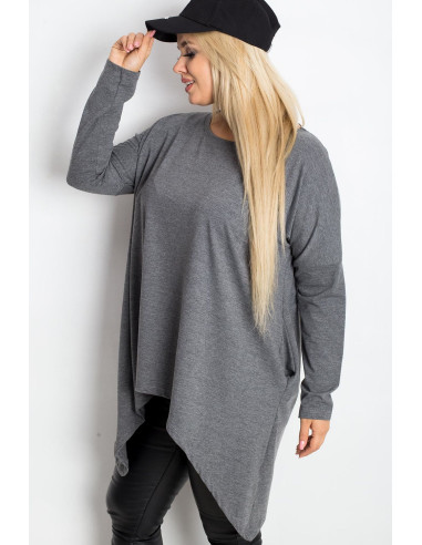 Tunique grande taille Élégante en Coton