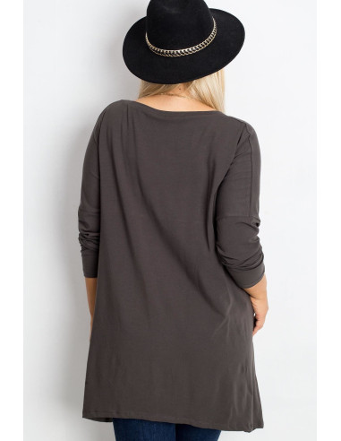 Tunique grande taille Élégante en Coton