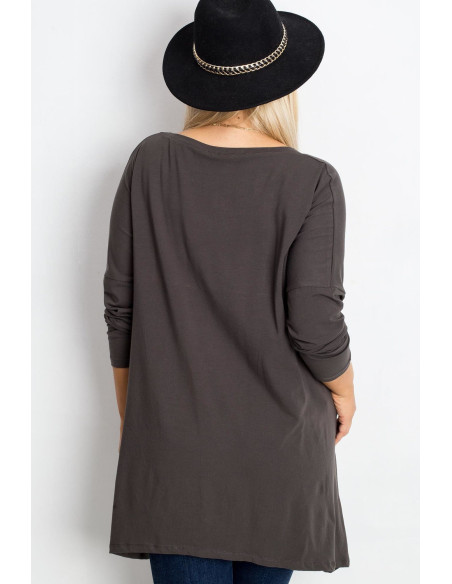 Tunique grande taille Élégante en Coton