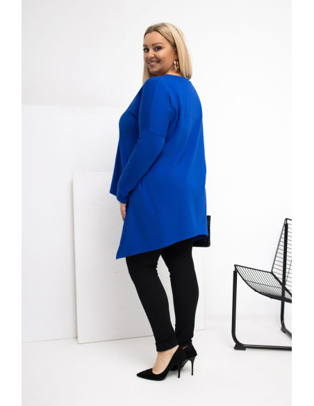 Tunique grande taille Élégante en Coton