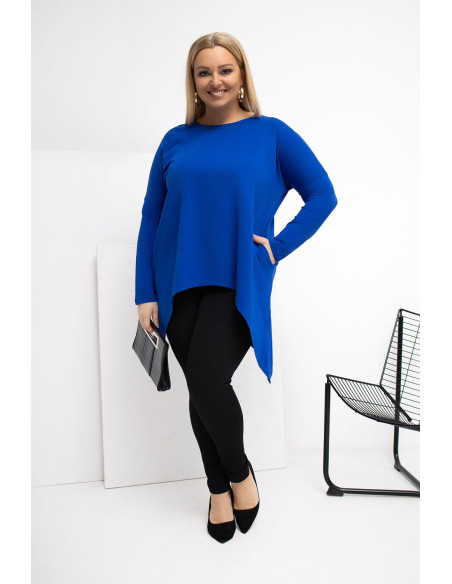 Tunique grande taille Élégante en Coton