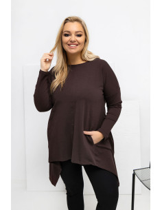 Chemisier grande taille Classique en Coton