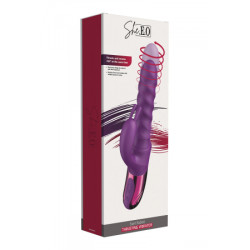 Vibro Swirl Rabbit Thrusting Vibrator - She.E.O