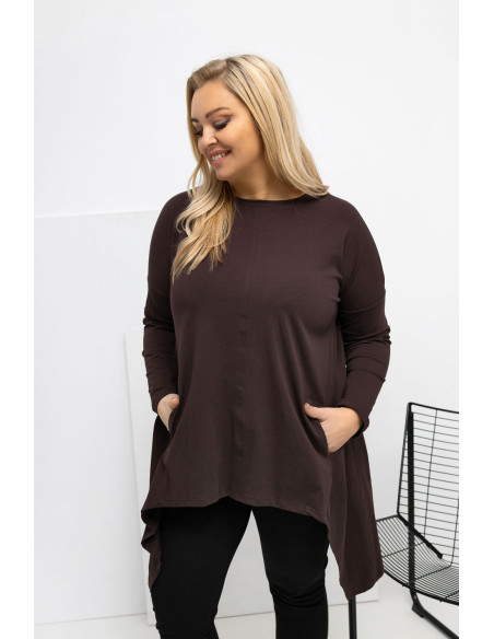 Chemisier grande taille Classique en Coton