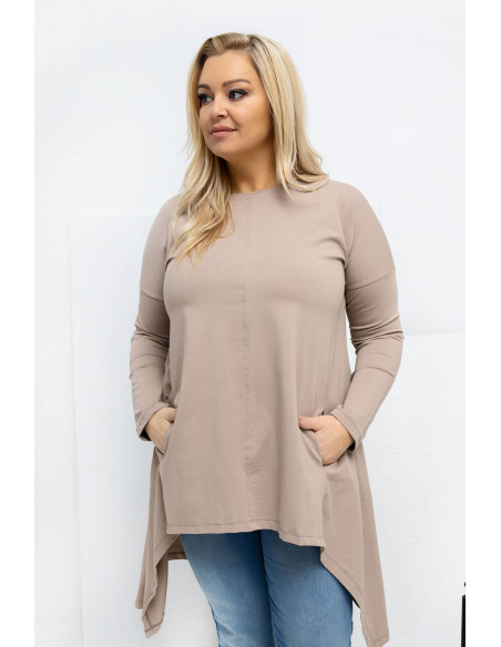 Chemisier grande taille Classique en Coton