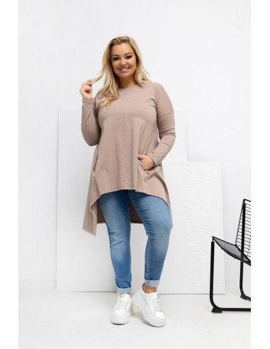 Chemisier grande taille Classique en Coton