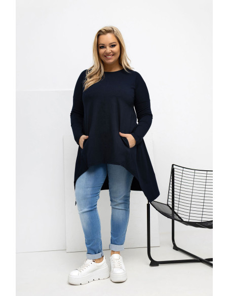 Chemisier grande taille Classique en Coton