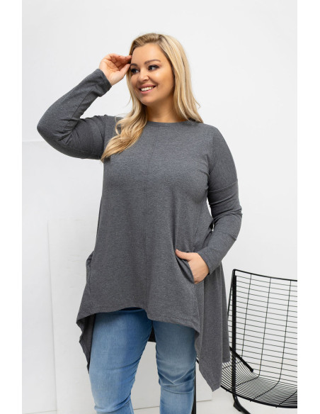 Chemisier grande taille Classique en Coton