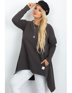 Tunique grande taille Élégante en Coton