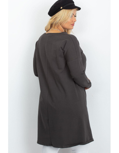 Tunique grande taille Élégante en Coton