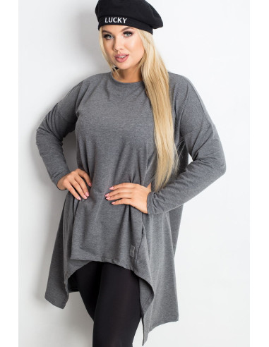 Tunique grande taille Élégante en Coton