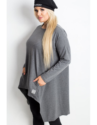 Tunique grande taille Élégante en Coton