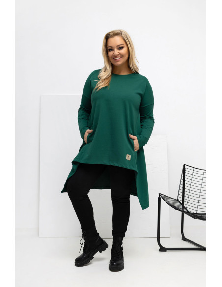 Tunique grande taille Élégante en Coton