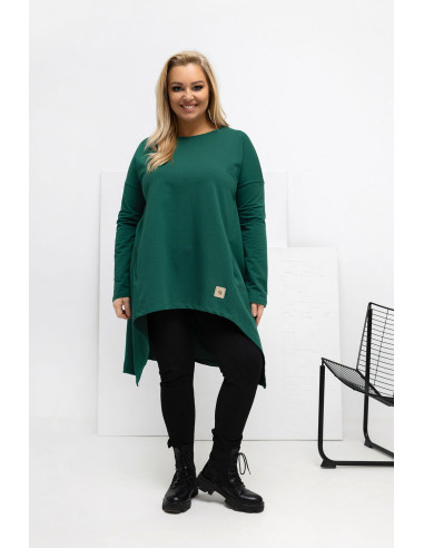 Tunique grande taille Élégante en Coton