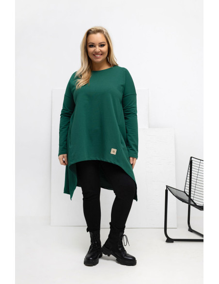 Tunique grande taille Élégante en Coton