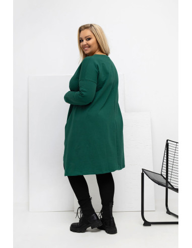 Tunique grande taille Élégante en Coton