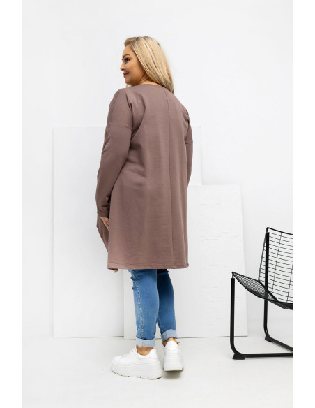 Tunique grande taille Élégante en Coton