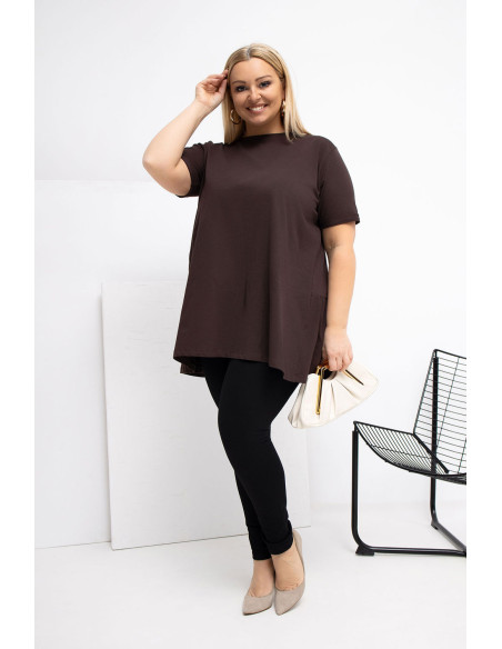 Chemisier grande taille en Coton