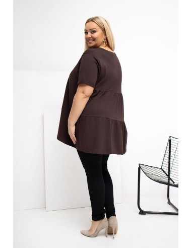 Chemisier grande taille en Coton