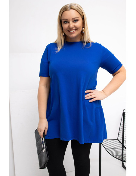 Chemisier grande taille en Coton