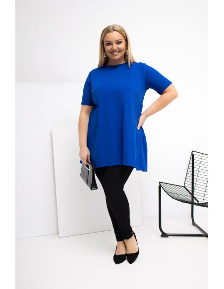 Chemisier grande taille en Coton